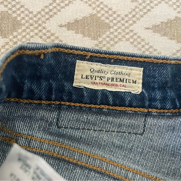 ☀️👖 Levi’s 501 Medium Wash High Rise Cutoff Denim Shorts - 25 👖☀️ - Picture 13 of 14